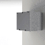 Armoire murale moderne Zapopan 78 | 2 portes basculantes | Blanc | Push-to-open | 40 x 100 x 40 cm | Très stable