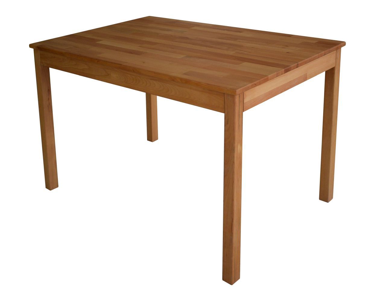 Petite table de salle à manger Wooden Nature 205 hêtre massif huilé naturel - Dimensions : 110 x 70 cm (l x p)