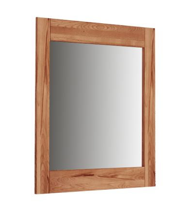 Miroir Kapiti 25 hêtre massif huilé - Dimensions : 70 x 70 x 2 cm (H x L x P)