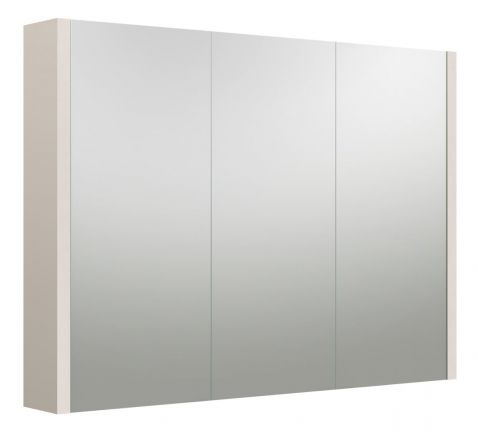 Salle de bains - Armoire de toilette Malegaon 15, Couleur : Gris cachemire - Dimensions : 65 x 88 x 12 cm (H x L x P)
