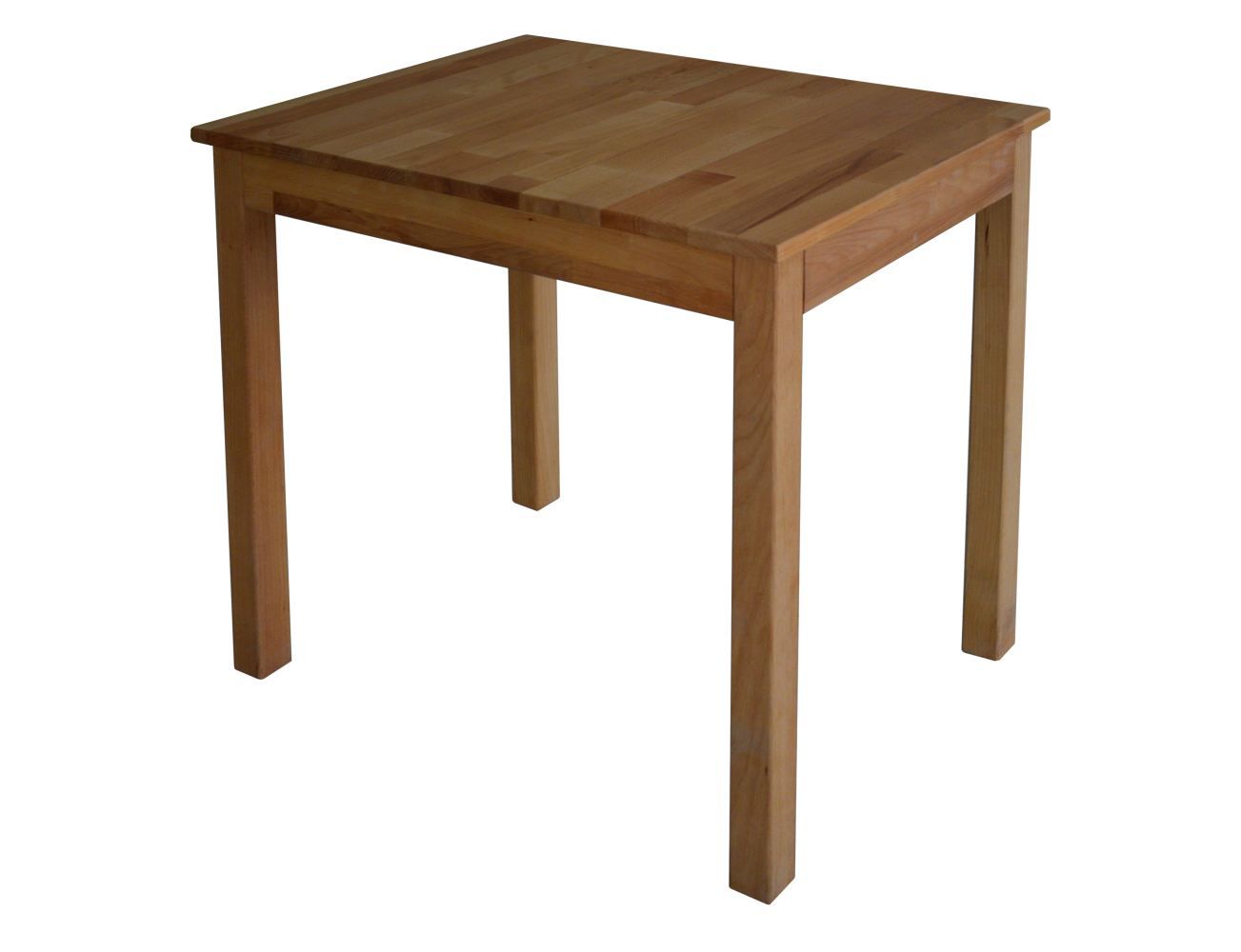 Petite table de salle à manger Wooden Nature 205 hêtre massif huilé naturel - Dimensions : 50 x 70 cm (l x p)