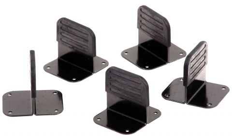 Poignées en forme de T pour les meubles de la série Marincho, 5 pièces, couleur : noir