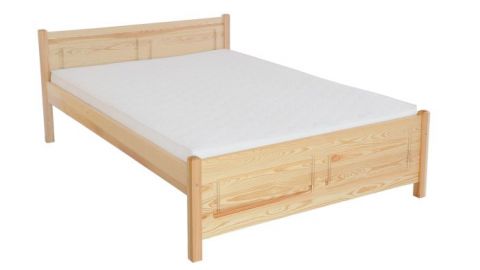 Lit pour enfants / lit pour jeunes bois de pin massif naturel 78, avec sommier à lattes - dimension 120 x 200 cm
