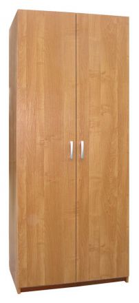 Armoire à portes battantes / penderie Sepatan 14, couleur : aulne - Dimensions : 195 x 80 x 57 cm (H x L x P)