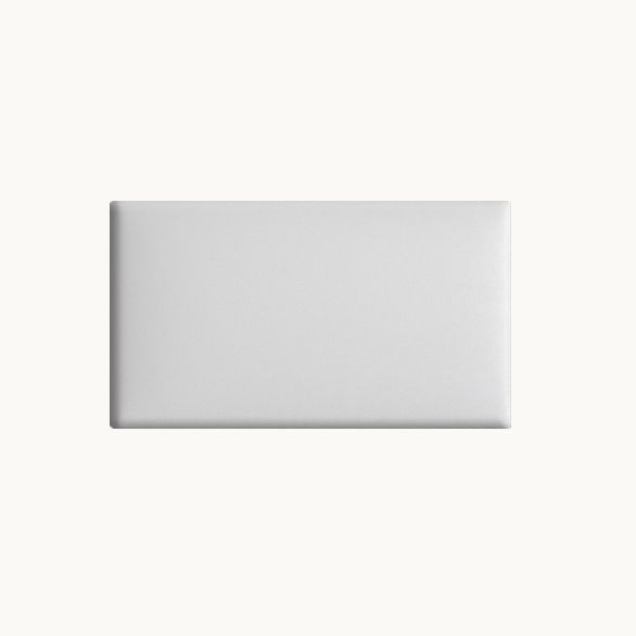 Panneau mural de style élégant Couleur : Blanc - Dimensions : 42 x 84 x 4 cm (H x L x P)