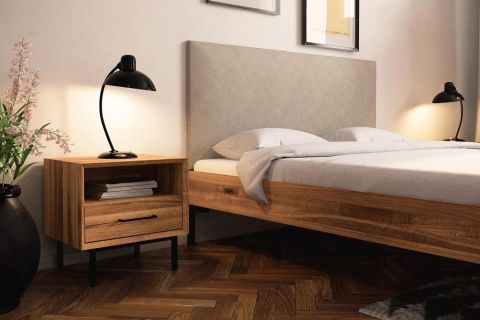 Tête de lit pour lit simple ou lit d'appoint Kumeu 03 - Dimensions : 71 x 94 x 7 cm (H x L x P)