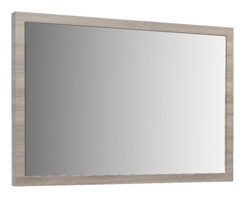 Miroir Selun 16, couleur : truffe de chêne - 85 x 123 x 7 cm (h x l x p)