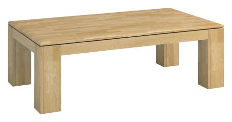 Table basse "Lipik" 26, chêne massif - Dimensions : 41 x 120 x 70 cm (H x L x P)