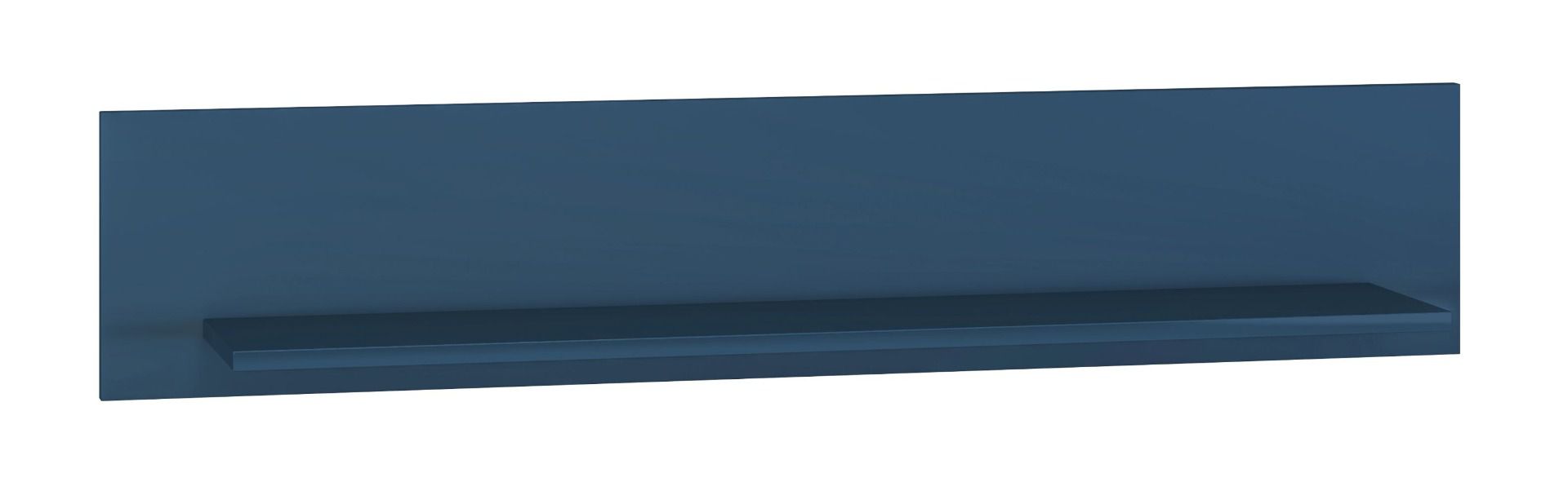 Étagère suspendue Kumpula 08, couleur bleu foncé - Dimensions : 23 x 120 x 22 cm (H x L x P)