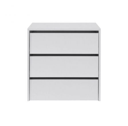 Insert de tiroir pour la gamme Zwalm, couleur : blanc - Dimensions : 60 x 60 x 45 cm (H x L x P)