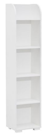 Chambre de bébé - Étagère Maipu 03, couleur : blanc - 173 x 40 x 30 cm (h x l x p)