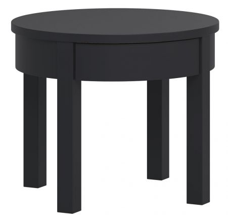 Table basse, couleur : noir - Dimensions : 54 x 54 x 45 cm (L x P x H)