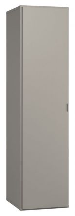Armoire à portes battantes / armoire Bentos 12, couleur : gris - Dimensions : 187 x 47 x 57 cm (H x L x P)
