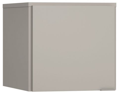 Attache pour armoire à une porte Bentos 12, couleur : gris - Dimensions : 45 x 47 x 57 cm (H x L x P)