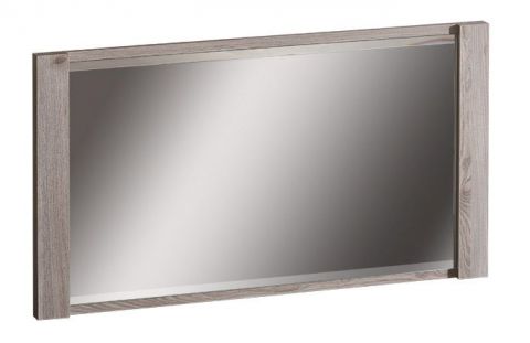 Miroir Cavalla 14, couleur : brun chêne - Dimensions : 54 x 96 x 4 cm (h x l x p)