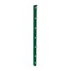 Poteau de clôture Mod. S, Finition: revêtement vert, Pour hauteur de clôture: 123 cm, Longeur: 128,5 cm, Points de fixation: 7