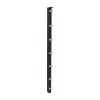 Poteau de clôture Mod. S, Finition: revêtement anthracite, Pour hauteur de clôture: 143 cm, Longeur: 148,5 cm, Points de fixation: 8