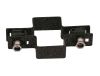 Agrafe de raccordement pour poteaux mod. U, Couleur: noir antique