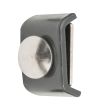 Raccord pour treillis métallique, petit format, forme plate, Finition : revêtement anthracite