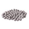 Boules décoratives en plastique, Couleur: argent