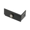Équerre de raccordement pour clôture, Finition: alu anthracite