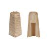 Angles extérieurs pour plinthes - Modèle: MONACO Aspect chêne, Dimensions: 60 x 17 mm, Pièces: 2