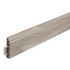 Plinthe 2400 x 80 x 15 mm - Modèle: BRAHMS Aspect noyer