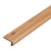 Marchepied pour système à clic Vinyle, 2400 x 72 x 25 mm - Modèle: MOZART Aspect chêne
