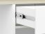 Chambre d'enfant - Bureau Egvad 18, couleur : blanc / hêtre - Dimensions : 79 x 117 x 51 cm (H x L x P), avec 1 porte, 1 tiroir et 2 compartiments