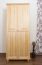 Armoire en bois de pin massif, naturel 008 - Dimensions 190 x 80 x 60 cm (H x L x P)