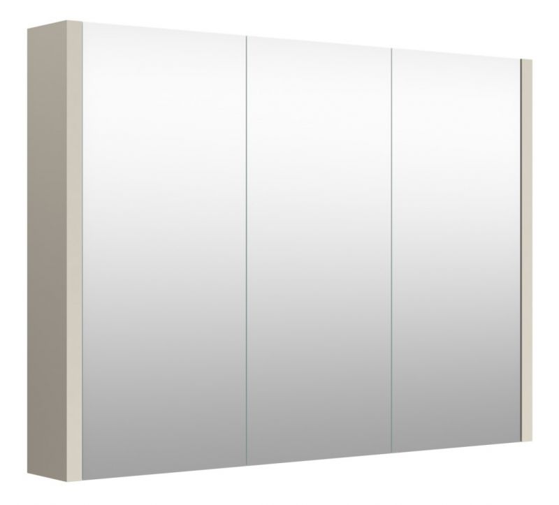 Salle de bain - Armoire de toilette Noida 05, couleur : beige - 65 x 88 x 12 cm (H x L x P)