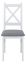 Chaise Raska 03, couleur : Blanc, hêtre massif - Dimensions : 96 x 42 x 46 cm (H x L x P)