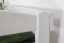 Lit simple / Lit fonctionnel "Easy Premium Line" K1/h/s incl. 2ème couchette et 2 panneaux de recouvrement, 90 x 200 cm hêtre massif laqué blanc