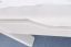 Lit d'enfant / lit de jeunesse "Easy Premium Line" K1/2n, hêtre massif laqué blanc - Dimensions : 90 x 200 cm