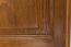 Armoire en bois de pin massif, couleur chêne 001 - Dimensions 190 x 47 x 60 cm (H x L x P) 