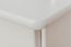 Table de nuit en pin massif laqué blanc Junco 133 - Dimensions 41 x 42 x 35 cm