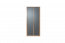 Armoire à portes battantes / penderie Faleula 08, Couleur : Chêne / Gris - 196 x 90 x 53 cm (H x L x P)