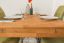 Table de salle à manger Wooden Nature 116 coeur de hêtre massif huilé - 120 - 160 x 80 cm (L x P)