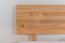Lit Futon / lit en bois de hêtre massif huilé Wooden Nature 02 - Surface de couchage 180 x 200 cm (l x L) 