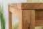 Table de salle à manger Wooden Nature 118 chêne massif huilé - 70 x 70 cm (L x P)