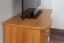 Meuble bas de télévision en pin massif couleur aulne Junco 202 - Dimensions 62 x 82 x 46 cm (h x l x p)