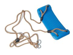 Siège de balançoire 01 avec corde - Couleur : Bleu clair