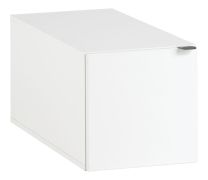 Coffre de rangement Marincho 74, couleur : blanc - Dimensions : 35 x 36 x 65 cm (H x L x P)