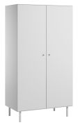 Armoire penderie Airin 04 blanche | 188 x 100 x 55 cm | Design moderne, rangements optimisés