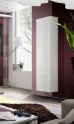 Armoire blanche Raudberg 10 | 170 x 40 x 29 cm | Push-to-open | Design moderne