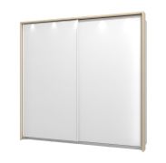 Cadre pour armoire / Armoire à portes coulissantes / Couleur : Chêne light Port / Dimensions : 230 x 18,5 x 221 cm