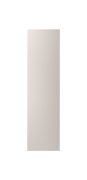 Porte pour armoire d'angle / Couleur : Beige semi-mat / Dimensions : 51 x 2 x 189,5 cm