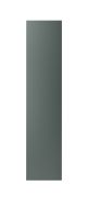 Porte pour armoire d'angle / Couleur : Vert foncé semi-mat / Dimensions : 51 x 2 x 228 cm
