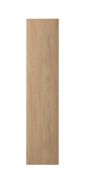 Porte pour armoire d'angle / Couleur : Chêne Puccini / Dimensions : 51 x 2 x 228 cm