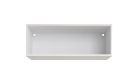 Rehausse pour armoire / Couleur : Blanc / Dimensions : 103 x 55 x 38,5 cm